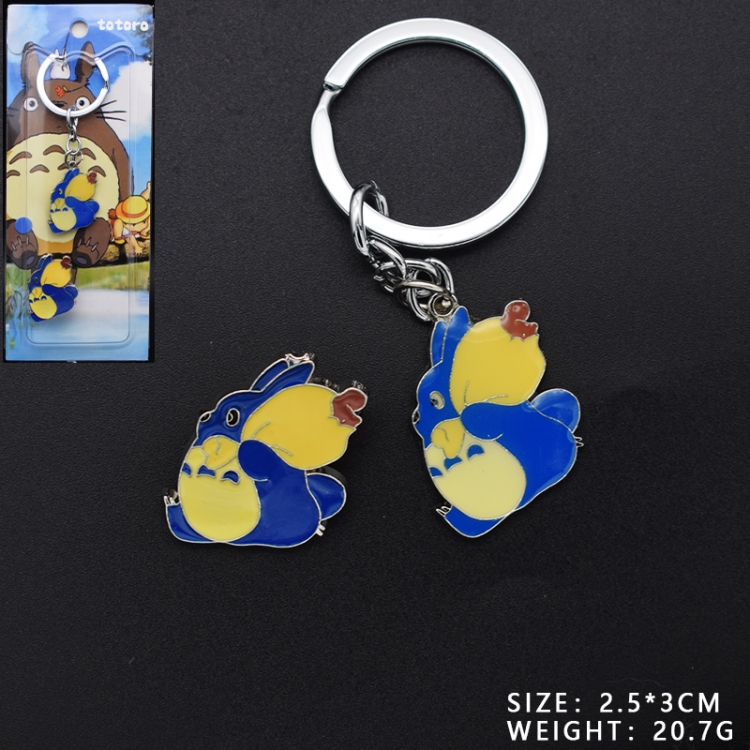 TOTORO Metal keychain pendant gift  style D