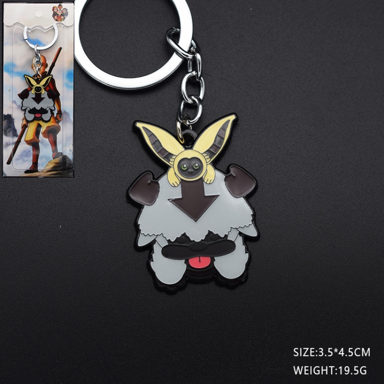 The Last Airbender   Anime cartoon keychain school bag pendant style A price for 5 pcs