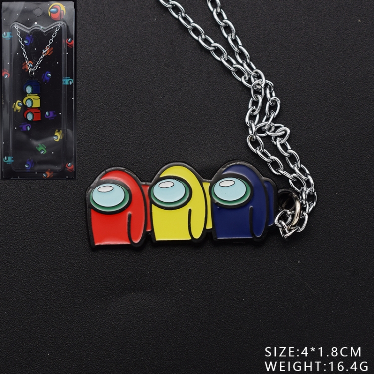 AMONG-US  Cartoon necklace pendant