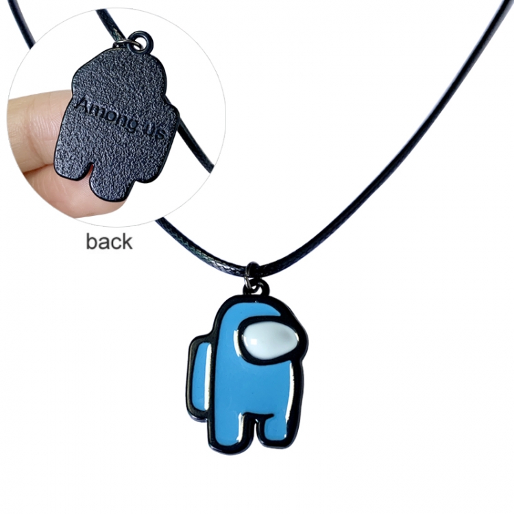 Among us Cartoon surrounding zinc alloy necklace  price for 5 pcs