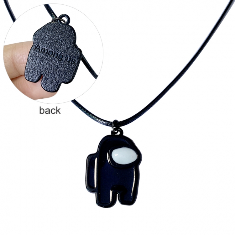 Among us Cartoon surrounding zinc alloy necklace  price for 5 pcs