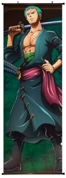 One Piece Anime  Plastic pole cloth painting Wall Scroll 60X170CM H1-375
