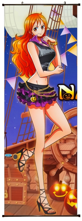 One Piece Anime  Plastic pole cloth painting Wall Scroll 60X170CM H1-385