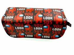 Among Us-1 Double zipper PU pe...