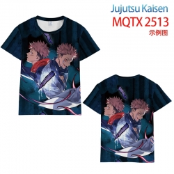 Jujutsu Kaisen flower short sl...