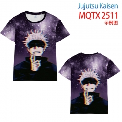 Jujutsu Kaisen flower short sl...