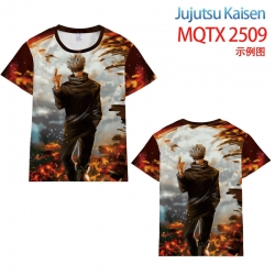 Jujutsu Kaisen flower short sl...