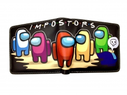 AMONG US two fold  Short walle...