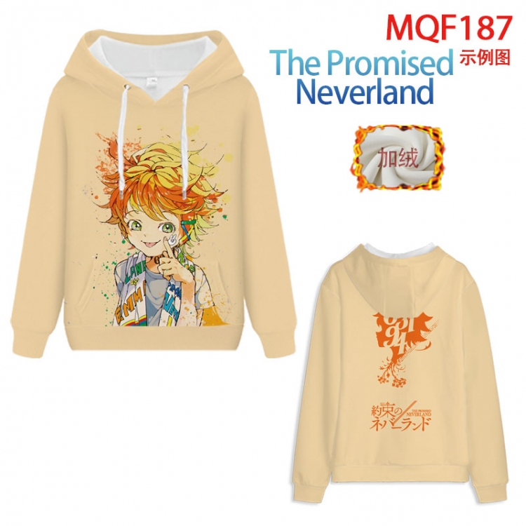 The Promised Neverla Fuhe velvet padded hooded patch pocket sweater 9 sizes from XXS to 4XL MQF187