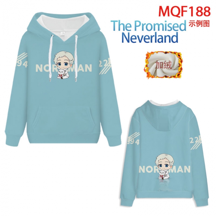 The Promised Neverla Fuhe velvet padded hooded patch pocket sweater 9 sizes from XXS to 4XL MQF188