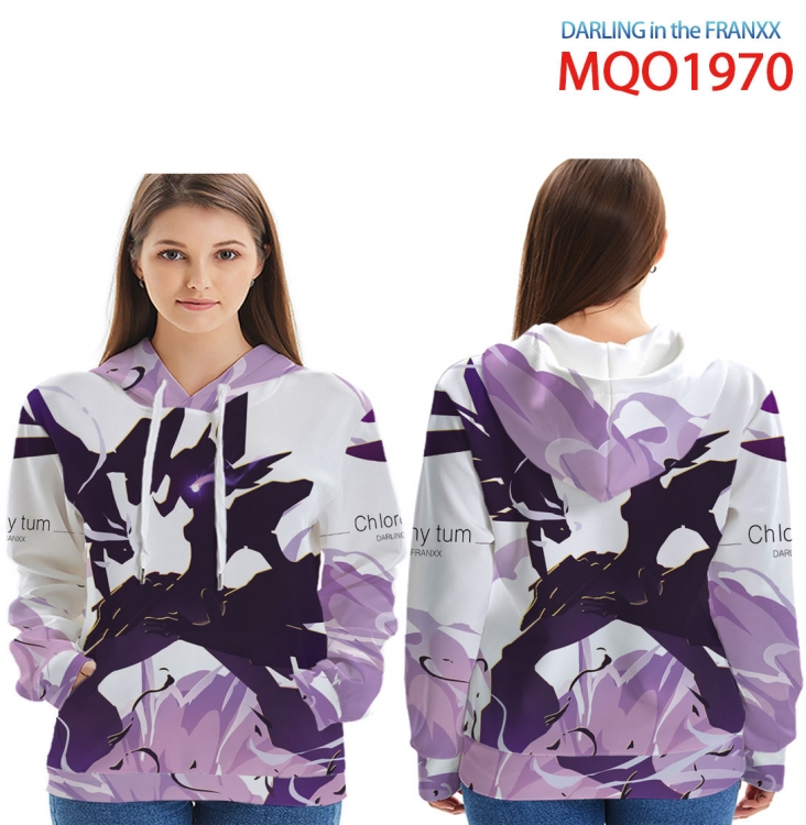 Darling in the Franxx Patch pocket Sweatshirt Hoodie  9 sizes from XXS to 4XL MQO1970