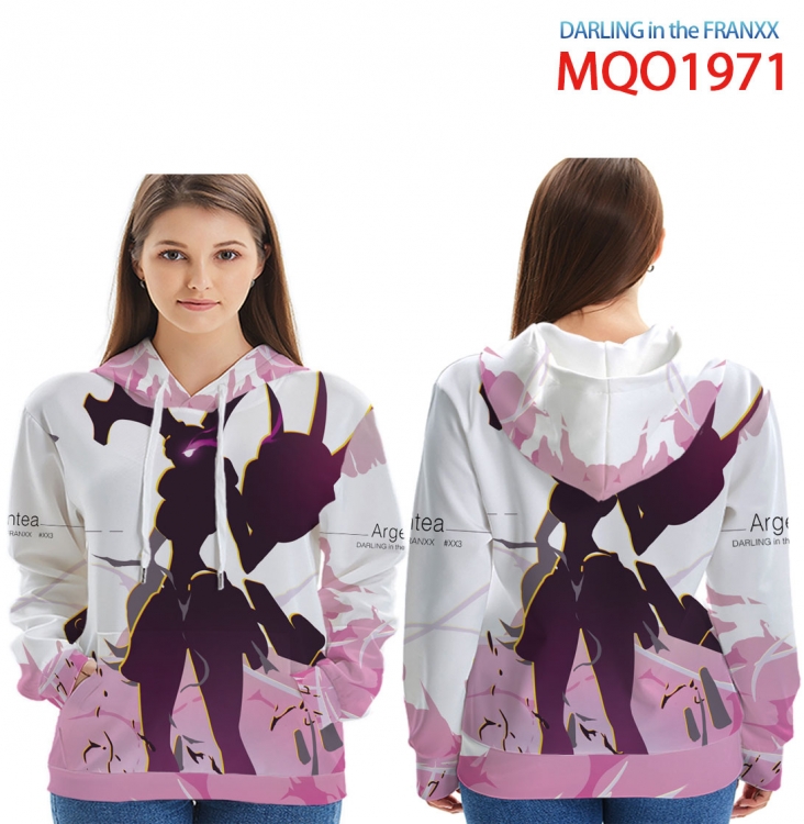Darling in the Franxx Patch pocket Sweatshirt Hoodie  9 sizes from XXS to 4XL MQO1971
