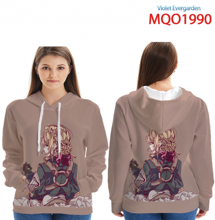 Violet Evergarden Patch pocket Sweatshirt Hoodie  9 sizes from XXS to 4XL MQO1990
