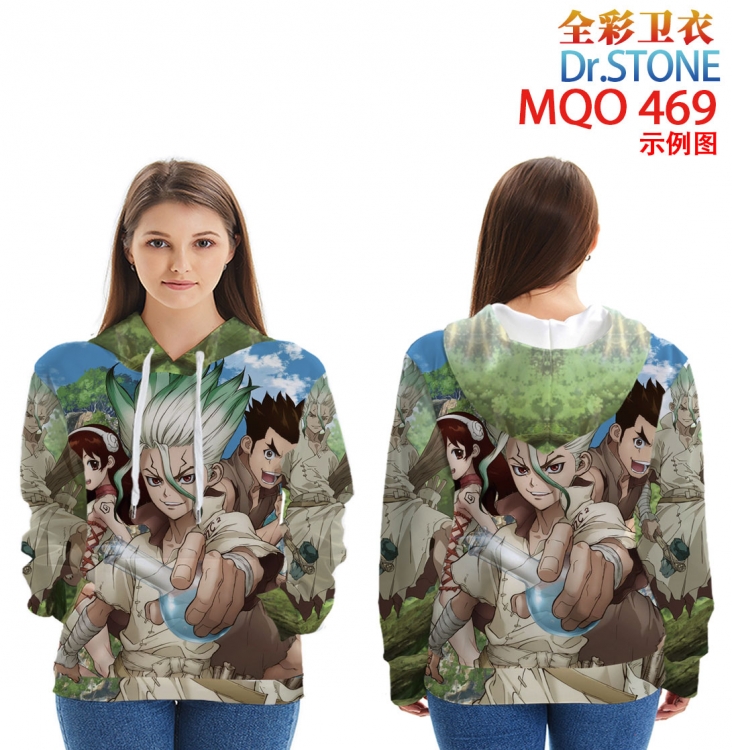 Dr.STONE Patch pocket Sweatshirt Hoodie  9 sizes from XXS to 4XL MQO469  MQO469 