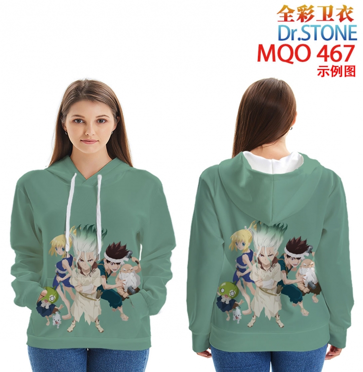 Dr.STONE Patch pocket Sweatshirt Hoodie  9 sizes from XXS to 4XL MQO467 
