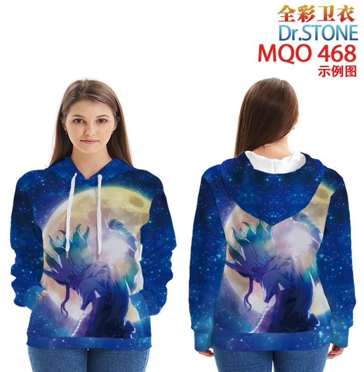 Dr.STONE Patch pocket Sweatshirt Hoodie  9 sizes from XXS to 4XL MQO468