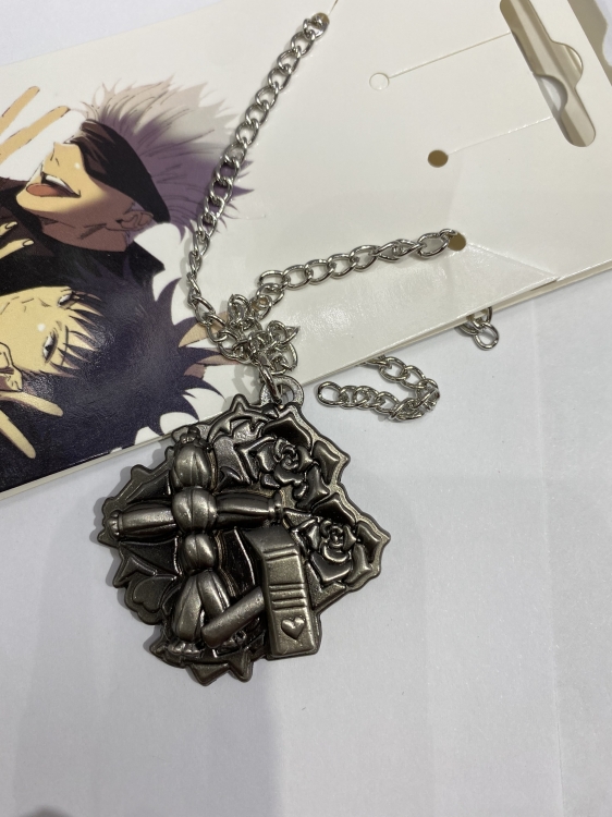 Jujutsu Kaisen Anime metal necklace pendant price for 5 pcs