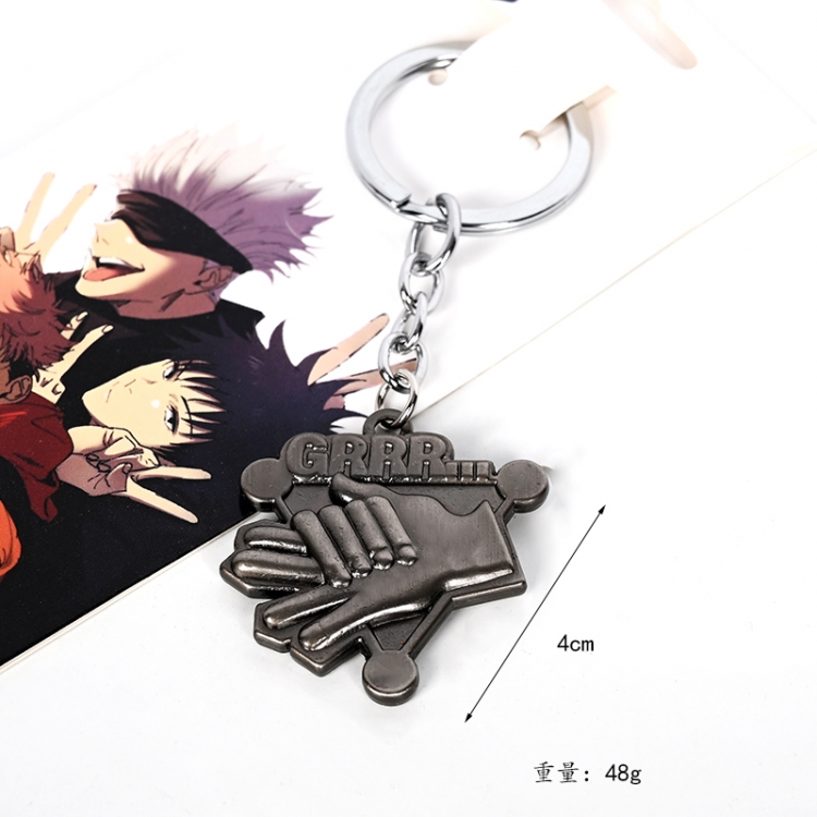 Jujutsu Kaisen  Anime Stainless steel military key chain pendant price for 5 pcs
