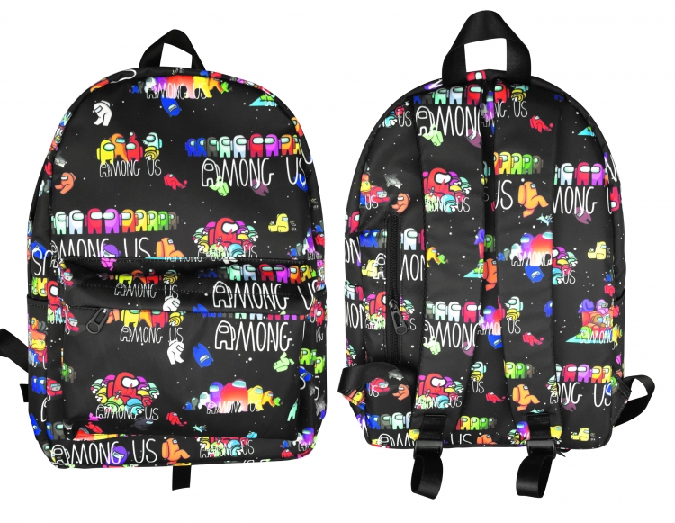 AMONG US Cartoon Printed student backpack school bag backpack