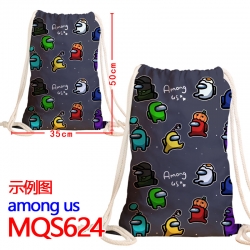 AMONG US Cartoon Drawstring Ba...