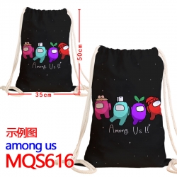 AMONG US Cartoon Drawstring Ba...