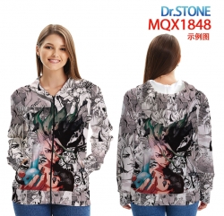 Dr.STONE Anime Zip patch pocke...