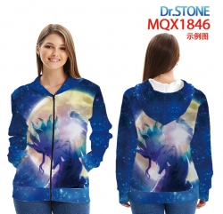 Dr.STONE Anime Zip patch pocke...