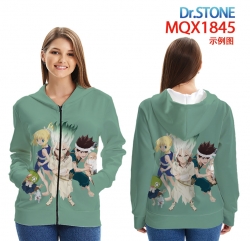 Dr.STONE Anime Zip patch pocke...