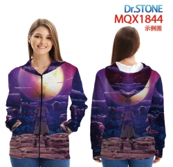 Dr.STONE Anime Zip patch pocke...