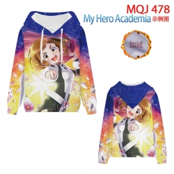 My Hero Academia hooded plus f...