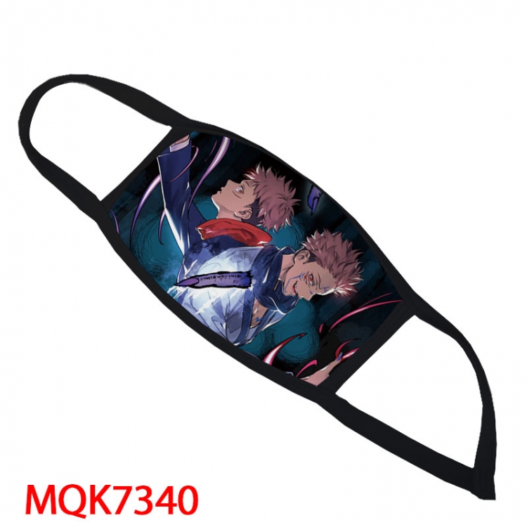 Jujutsu Kaisen   Color printing Space cotton Masks price for 5 pcs  MQK7340