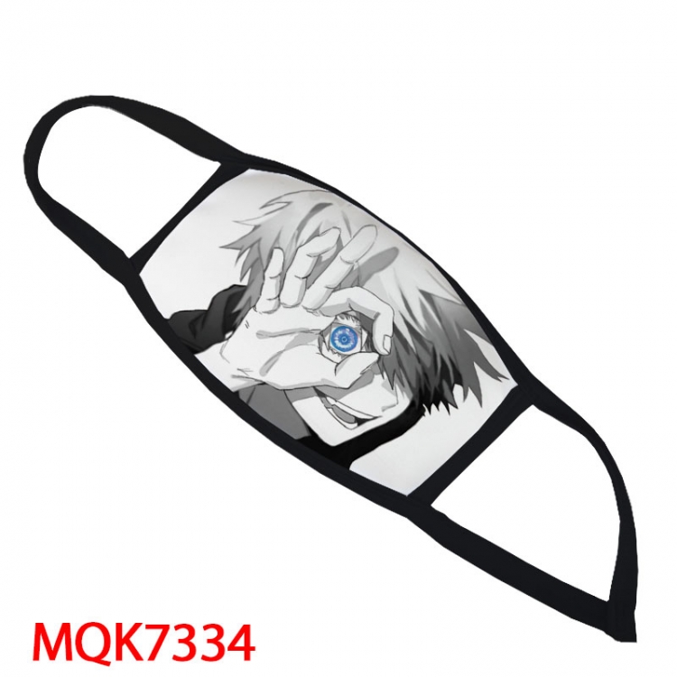Jujutsu Kaisen   Color printing Space cotton Masks price for 5 pcs  MQK7334