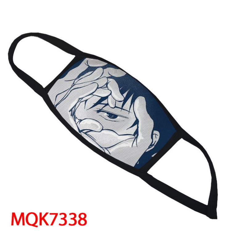 Jujutsu Kaisen   Color printing Space cotton Masks price for 5 pcs  MQK7338