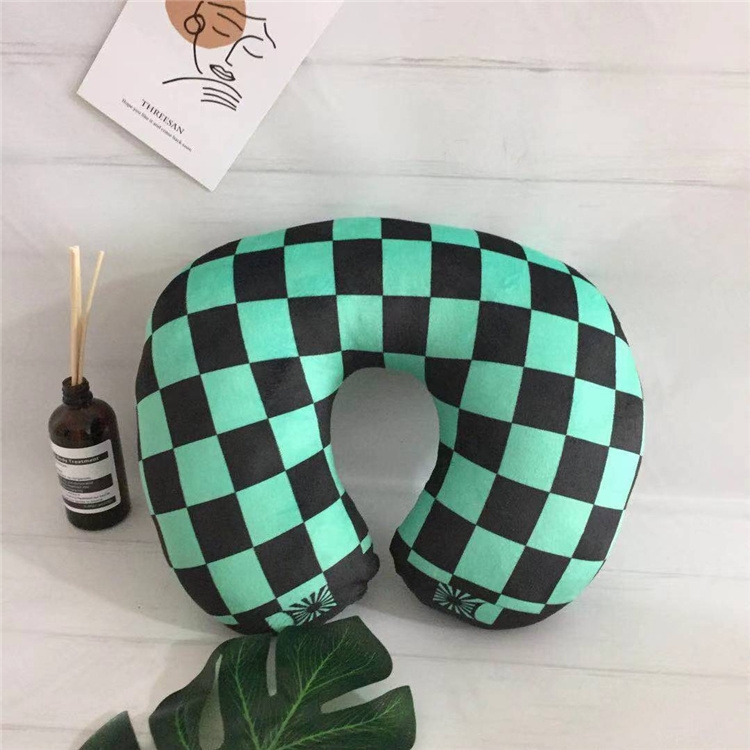 Demon Slayer Kimets U-shaped plush nap neck pillow 30cm