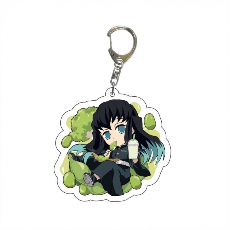 Demon Slayer Kimets Anime acrylic Key Chain  price for 5 pcs  6360