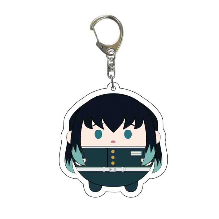 Demon Slayer Kimets Anime acrylic Key Chain  price for 5 pcs 6329