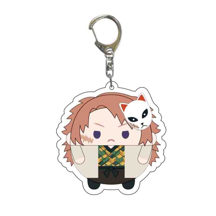 Demon Slayer Kimets Anime acrylic Key Chain  price for 5 pcs 6319
