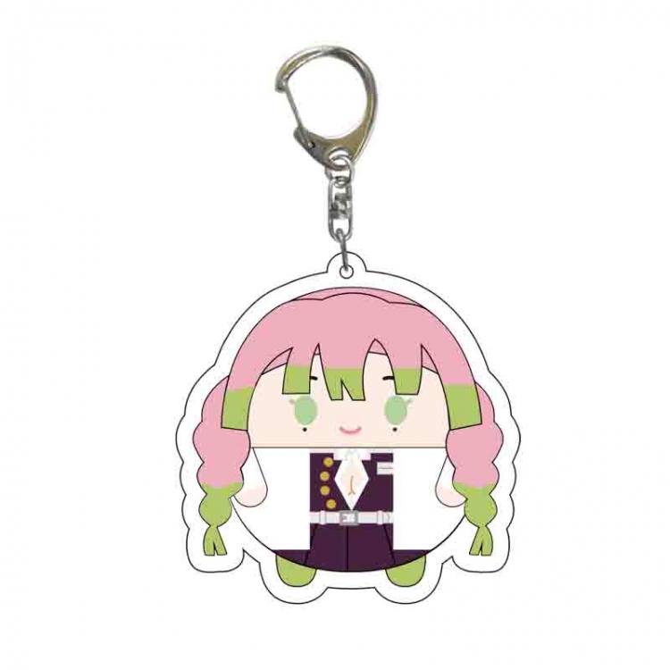 Demon Slayer Kimets Anime acrylic Key Chain  price for 5 pcs 6327