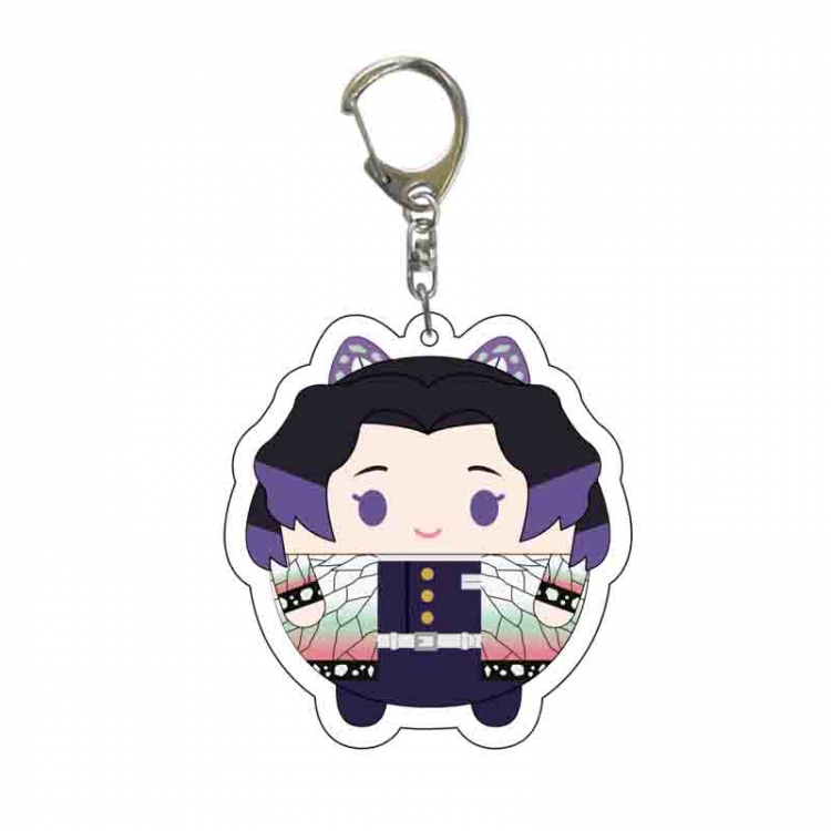 Demon Slayer Kimets Anime acrylic Key Chain  price for 5 pcs 6320