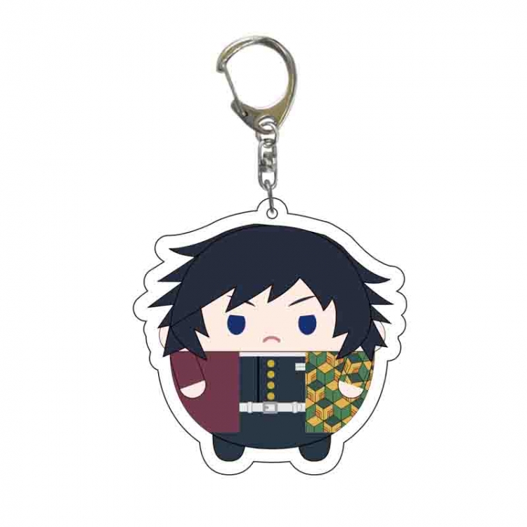 Demon Slayer Kimets Anime acrylic Key Chain  price for 5 pcs 6317