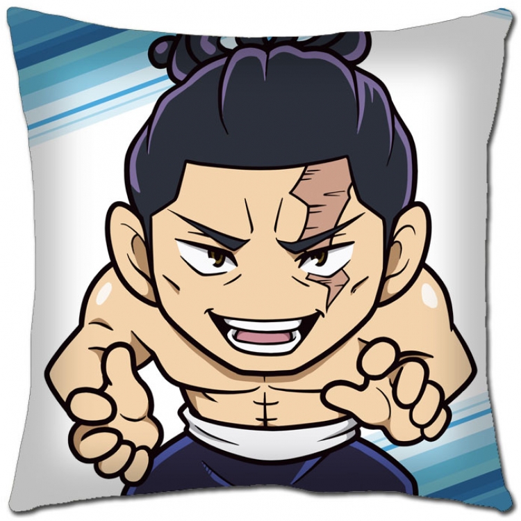 Jujutsu Kaisen Anime square full-color pillow cushion 45X45CM NO FILLING  Z3-13