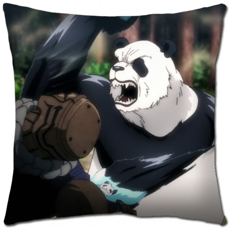 Jujutsu Kaisen Anime square full-color pillow cushion 45X45CM NO FILLING Z3-61