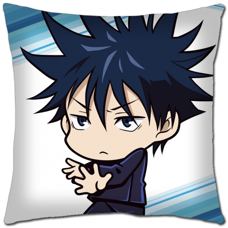 Jujutsu Kaisen Anime square full-color pillow cushion 45X45CM NO FILLING  Z3-6