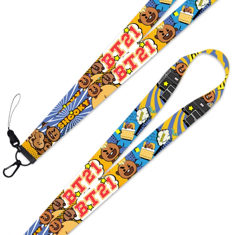 BTS Celebrity lanyard mobile phone rope 45CM  price for 10 pcs