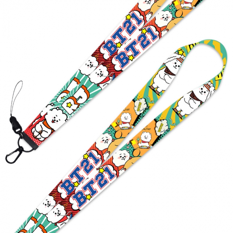 BTS Celebrity lanyard mobile phone rope 45CM  price for 10 pcs
