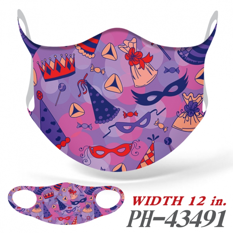 Siren Head Full color Ice silk seamless Mask   price for 5 pcs PH-43491A