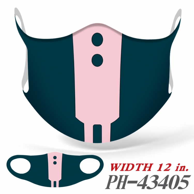 My Hero Academia Full color Ice silk seamless Mask   price for 5 pcs PH-43405A