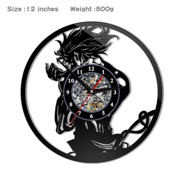 JoJos Bizarre Adventure Creative painting wall clocks and clocks PVC material No battery QMDMX-004