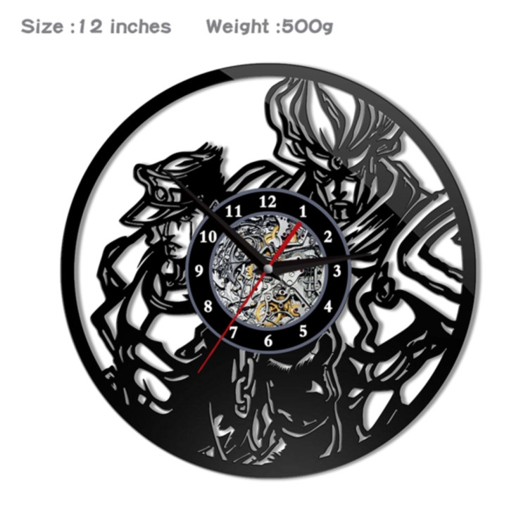 JoJos Bizarre Adventure Creative painting wall clocks and clocks PVC material No battery QMDMX-002