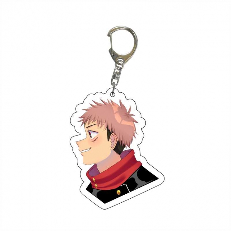 Jujutsu Kaisen Anime acrylic Key Chain  price for 5 pcs  6666